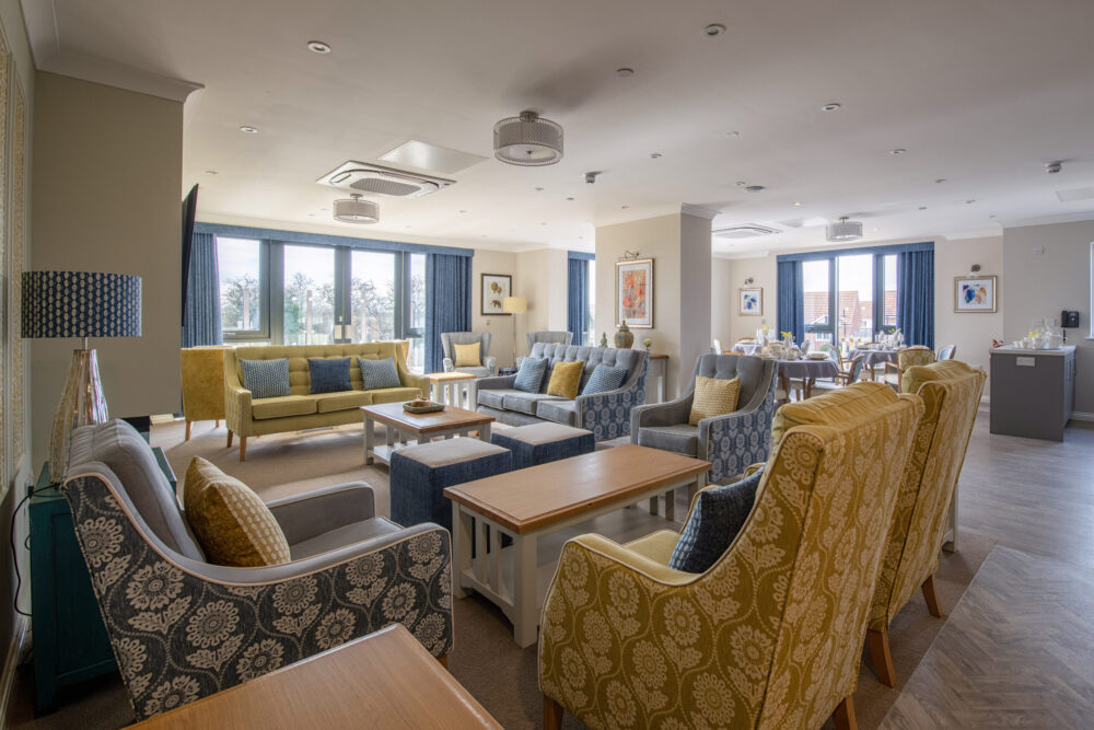 Open-plan lounge