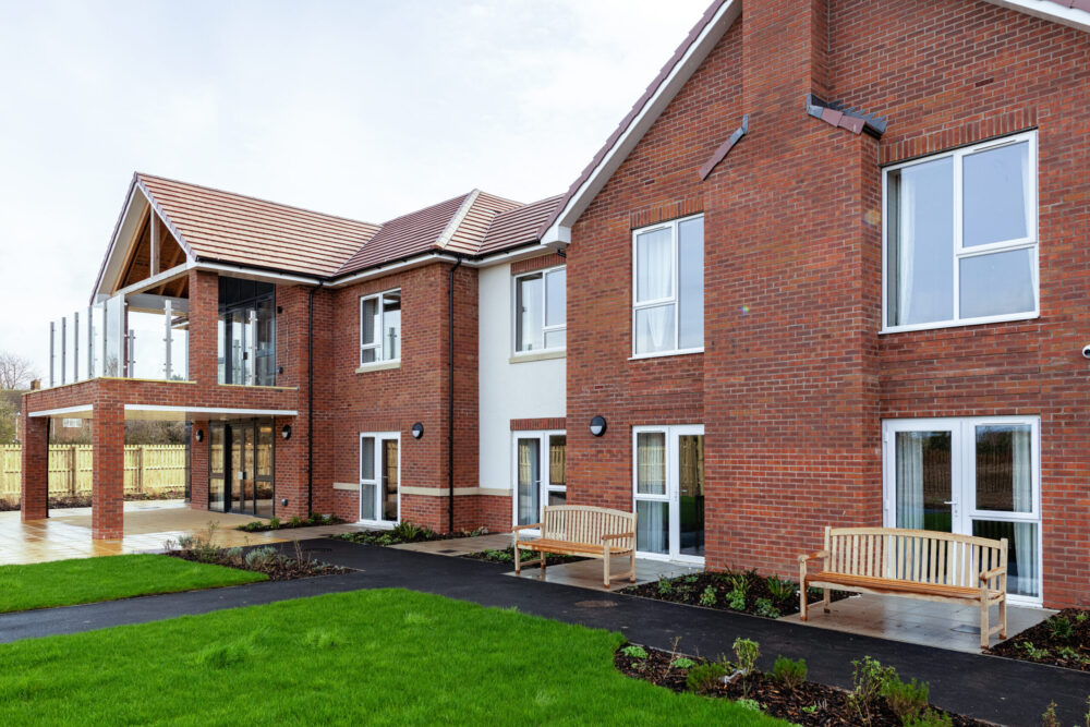 [HOME-NAME] Care Home exterior